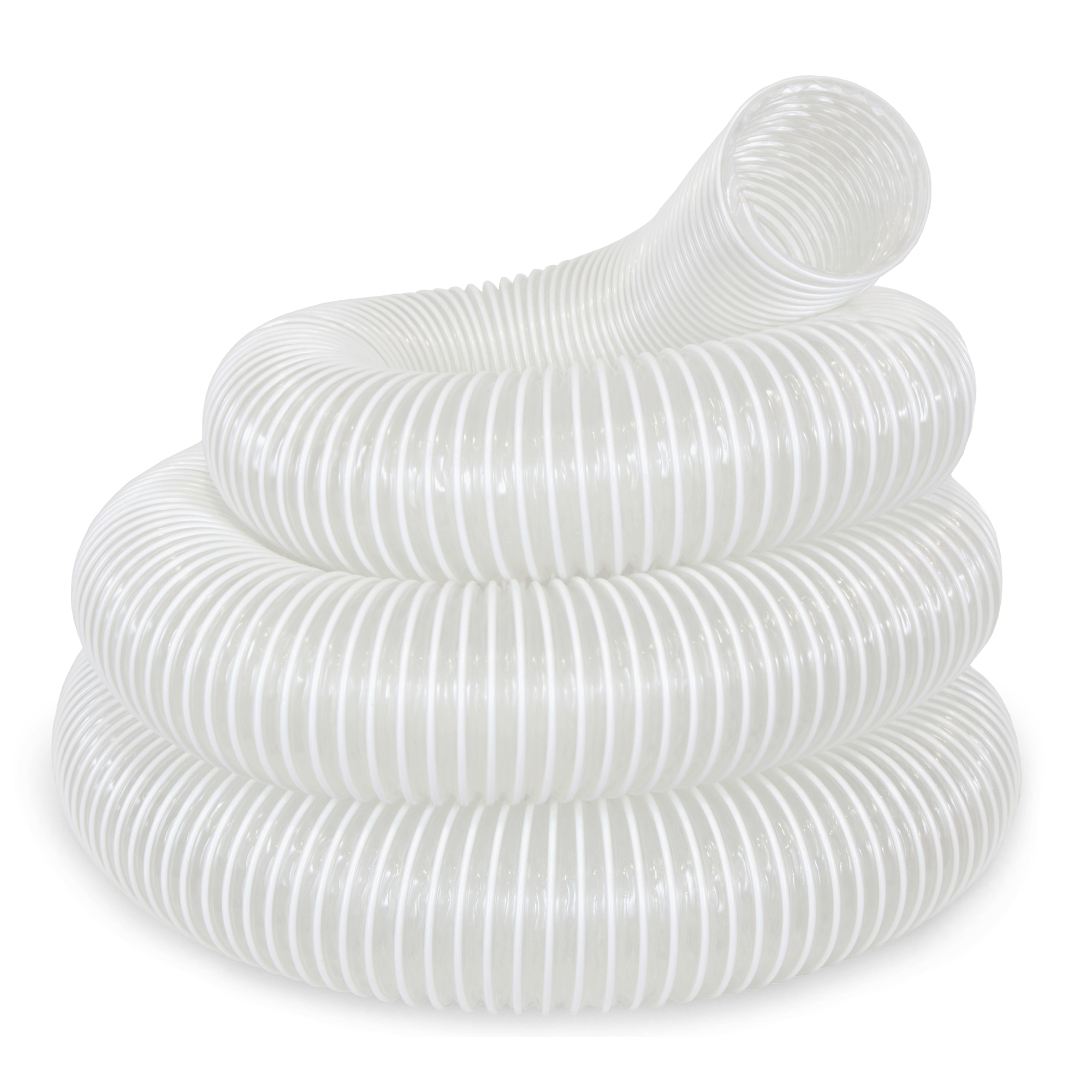WEN Universal Dust Extractor Hose - 4in. x 20ft., Heavy-Duty, Clear, Model# 28221